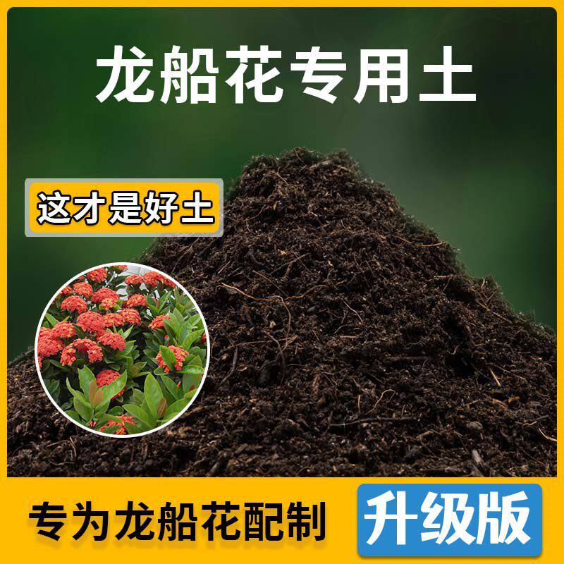 龙船花专用土龙船花营养土家用种植土壤家庭盆栽种花养花有机土