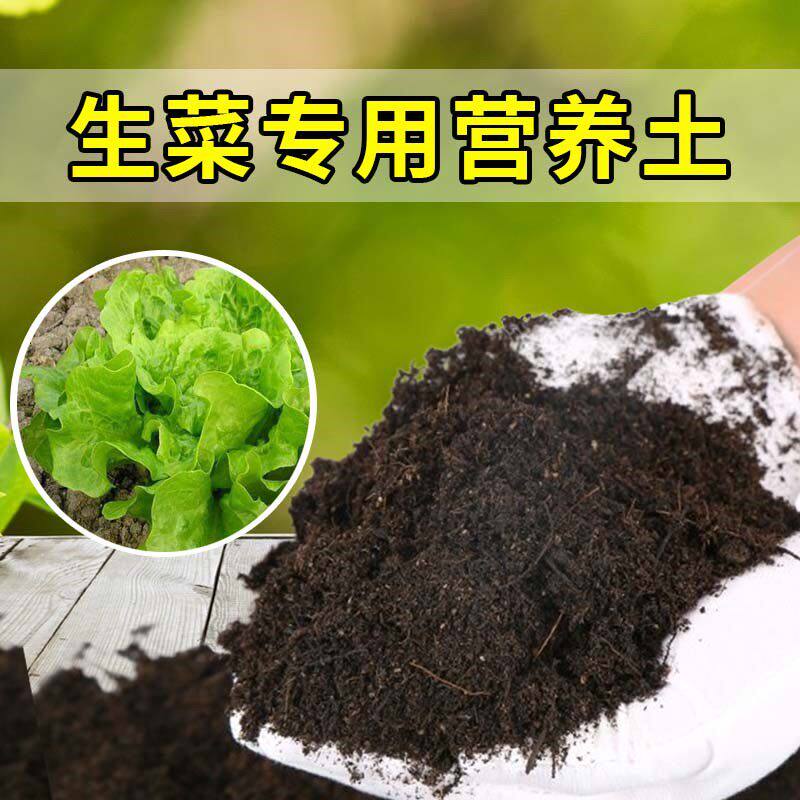生菜专用土家用种菜种植土有机肥料土壤阳台蔬菜盆栽土生菜营养土
