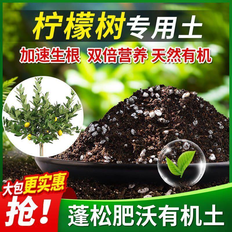 柠檬树专用土柠檬树土壤养花营养土多肉绿萝盆栽种植土椰糠土肥料