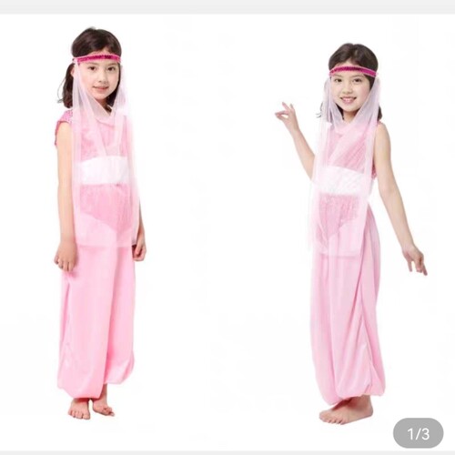 现代少数民族土耳其公主女儿童舞蹈演出服饰王后王妃舞台表演服装