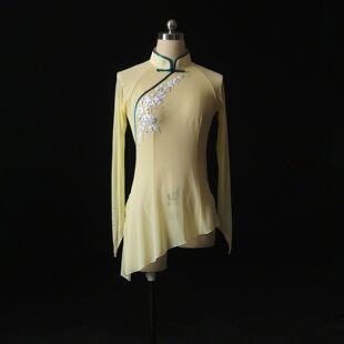 古典舞身韵练功服女儿童民族民间考级纱衣飘逸胶州秧歌舞蹈演出服