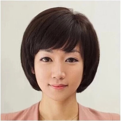 全头套中年风女式妈妈真发