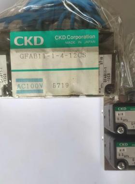 CKD电磁阀GFAB11-1-4-12CS炉子控制阀GFAB11-1-12C