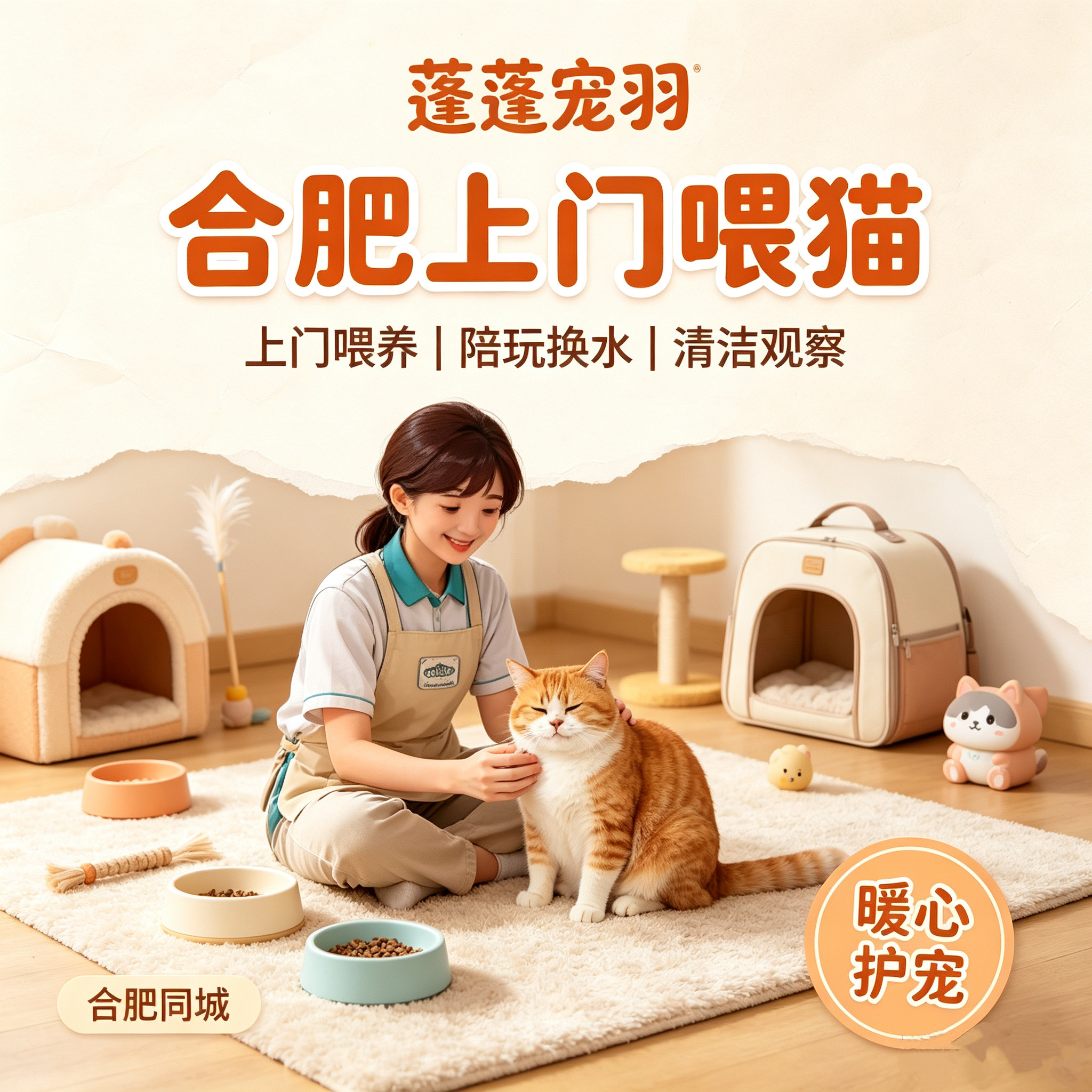 上门喂猫喂猫服务宠物喂养