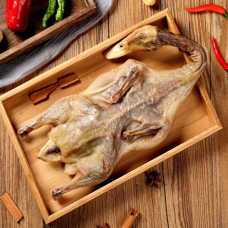 全江腊味徽派风干板鸭酱鸭安徽黄山特产咸鸭整只大鸭子腌制咸板鸭
