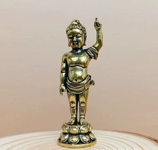 OTHER小佛像摆件藏传密宗五方童子金刚萨埵护法神像桌面装饰品