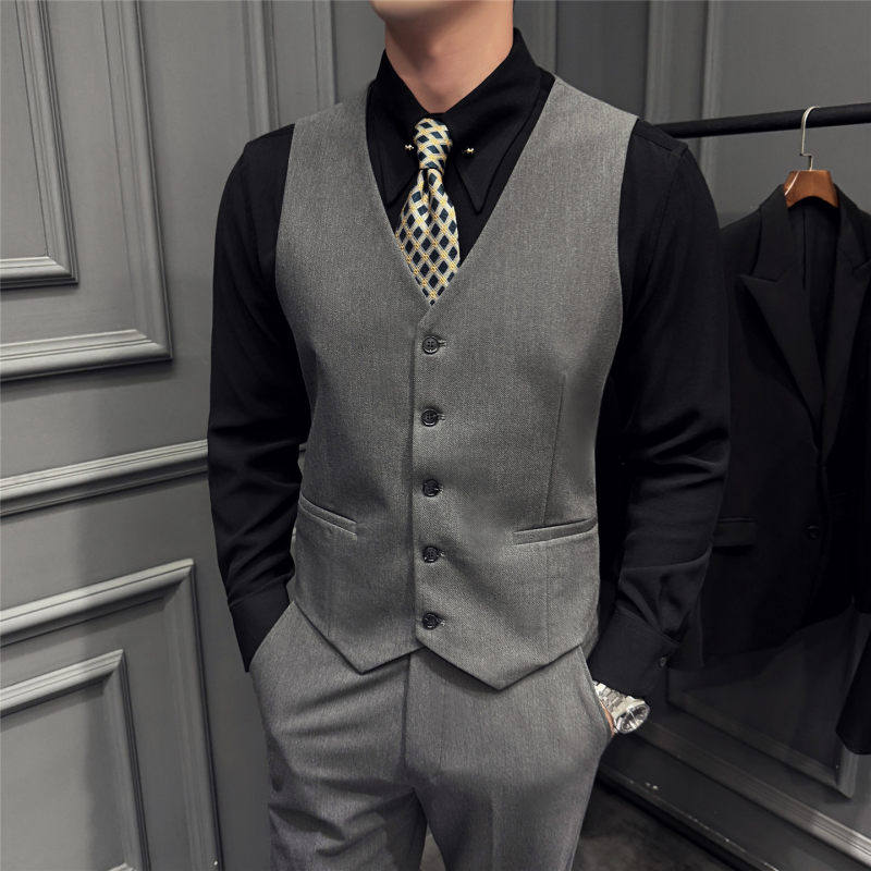 修身西装马甲男士结婚伴郎团礼服商务休闲大码工作服背心职业装,男装,常规马甲,淘宝优惠券,粉丝福利购,淘宝优惠卷