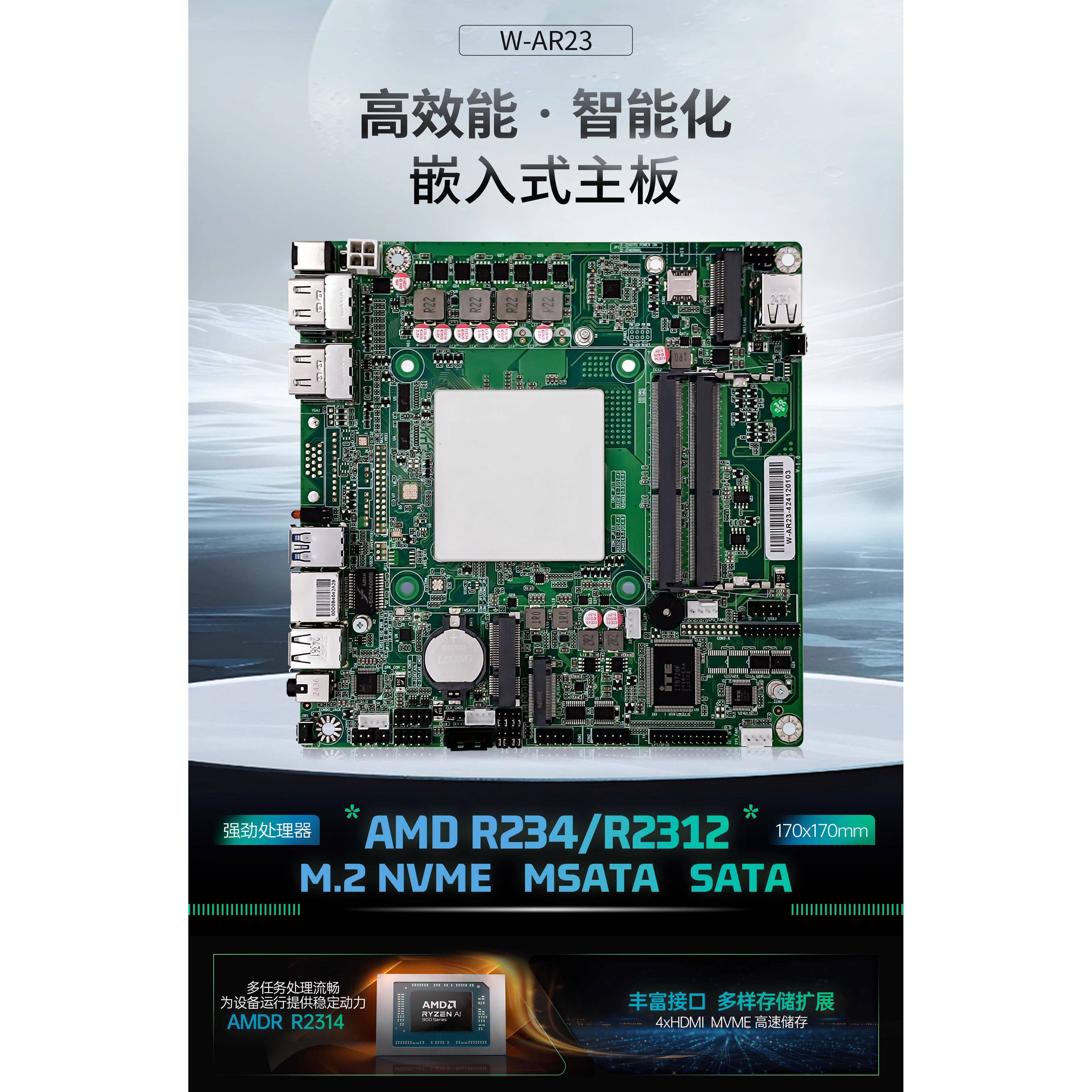 豆希ITX工控主板HDMI/4K/60Hz