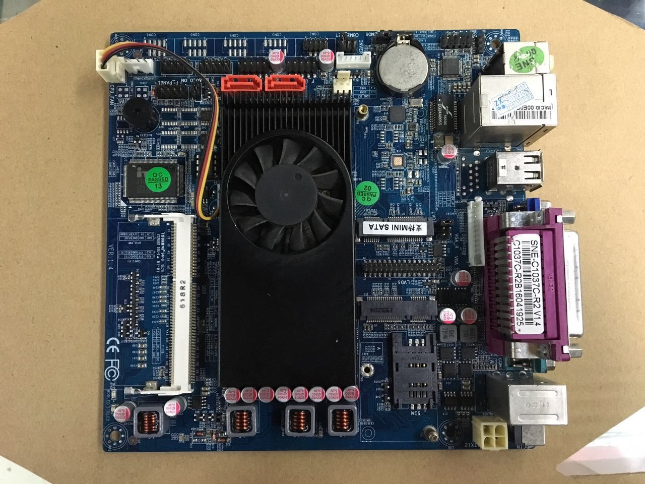 1037u-dcp主板dc/lpt/2个com收银排队机c1037c-r2/pos37n2/1037p