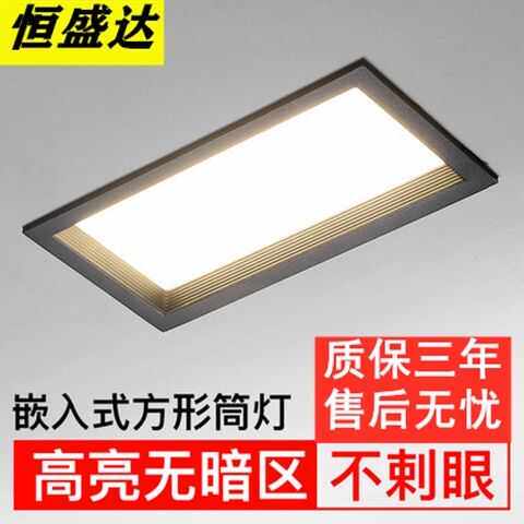 客厅过道房间LED光源高亮长方形