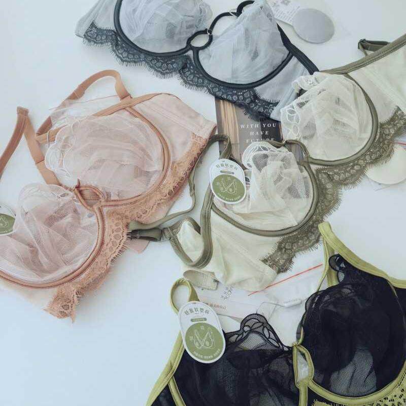 就是美~原176 超薄纱精致细腻内衣大胸显小聚拢调整型夏季水晶杯,女士内衣/男士内衣/家居服,文胸,淘宝优惠券,粉丝福利购,淘宝优惠卷