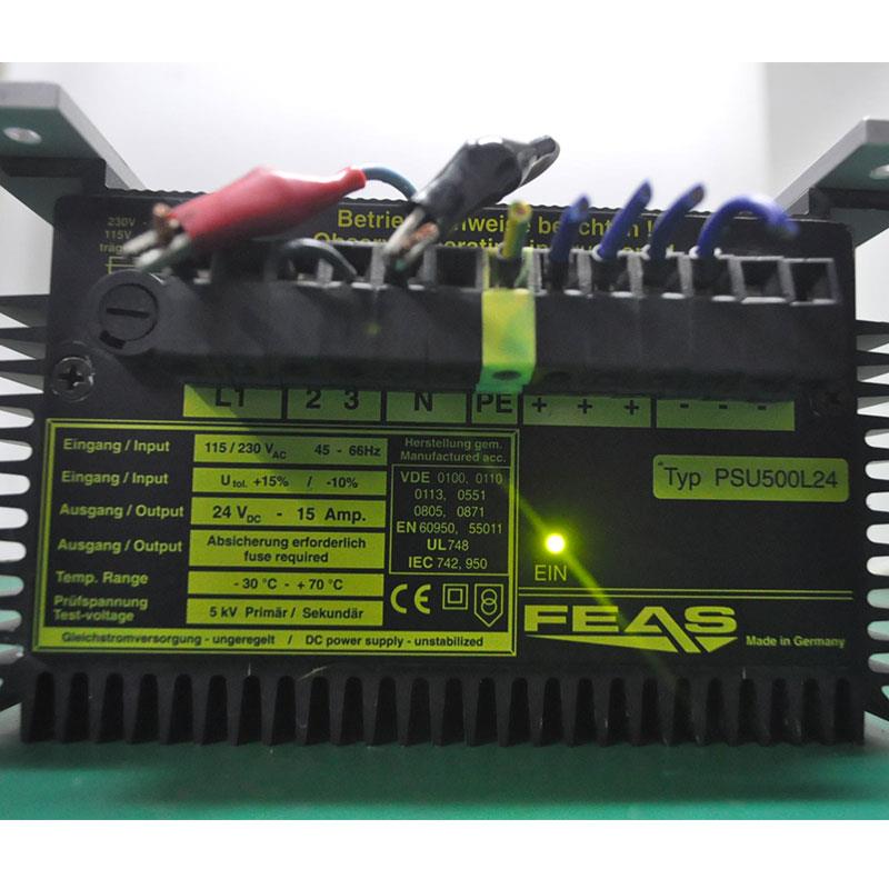 询价拆机德国FEAS/福雅思直流开关电源PSU500L24电机驱动24V15A成