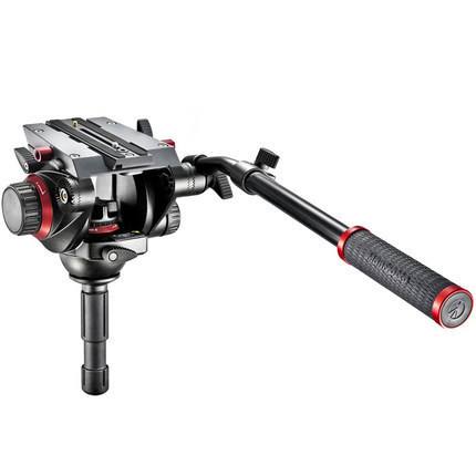 曼富图 Manfrotto 504HD摄像机液压云台 带快装板 承重7.5kg 3C数码配件 云台 原图主图