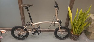 国布折叠自行车