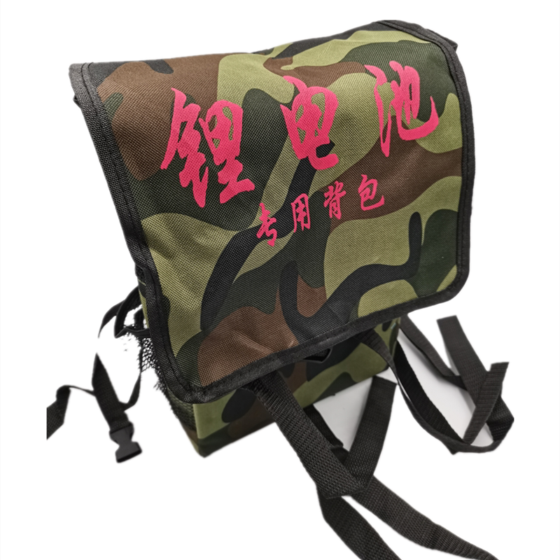 蓄电瓶逆变器加厚帆布迷彩背包图片