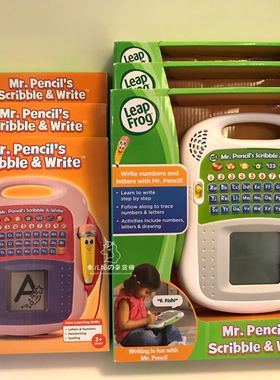美国Leapfrog跳跳蛙铅笔先生英语自然拼读写字早教学习机玩具3岁+
