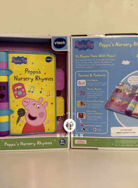 Vtech佩奇英语儿歌童谣书早教学习机早教玩具机
