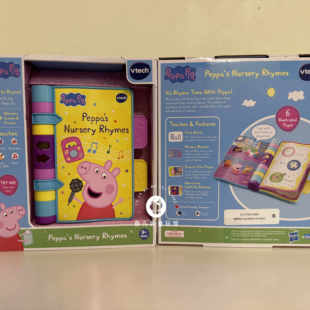 Vtech佩奇英语儿歌童谣书早教学习机早教玩具机