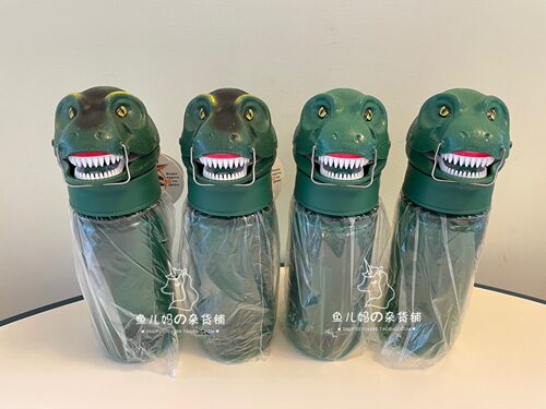 现货美国儿童发声恐龙6岁饮水杯