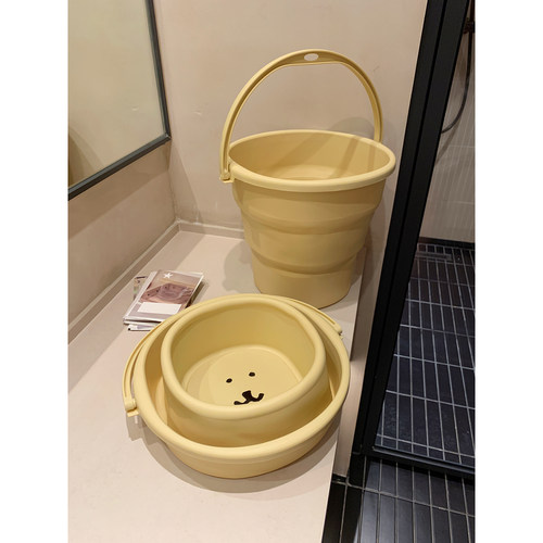 手提钓鱼桶大容量家用可折叠水桶