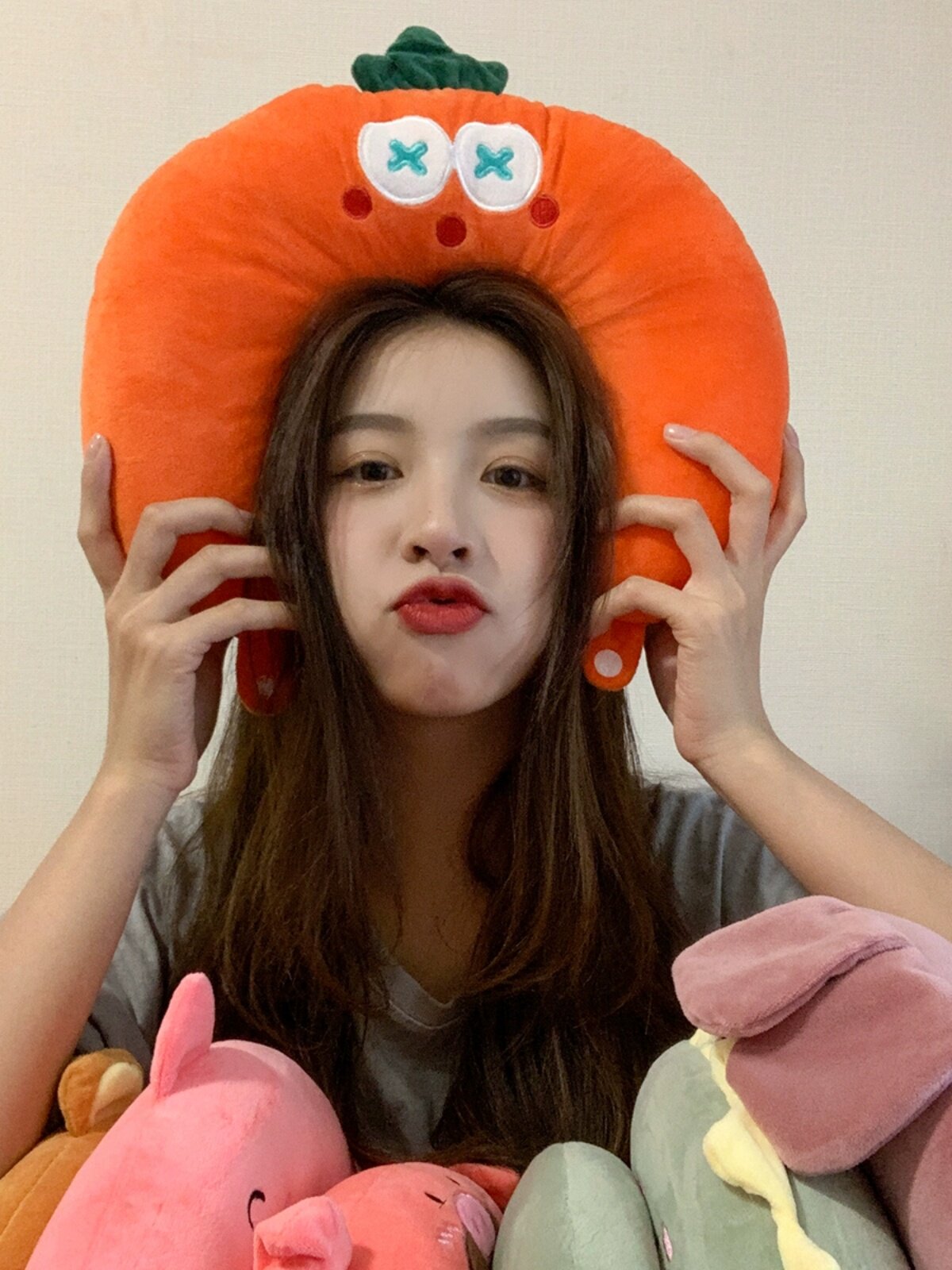 XINBANGBANG 식료품 점 목 베개 자궁 경부 베개 U 자형 베개 여행 자동차 목 베개 목 베개 귀여운 U 자형 베개
