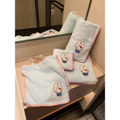 馨帮帮杂货铺 洗脸毛巾吸水速干亲肤裹巾家用卡通可爱猫咪浴巾女