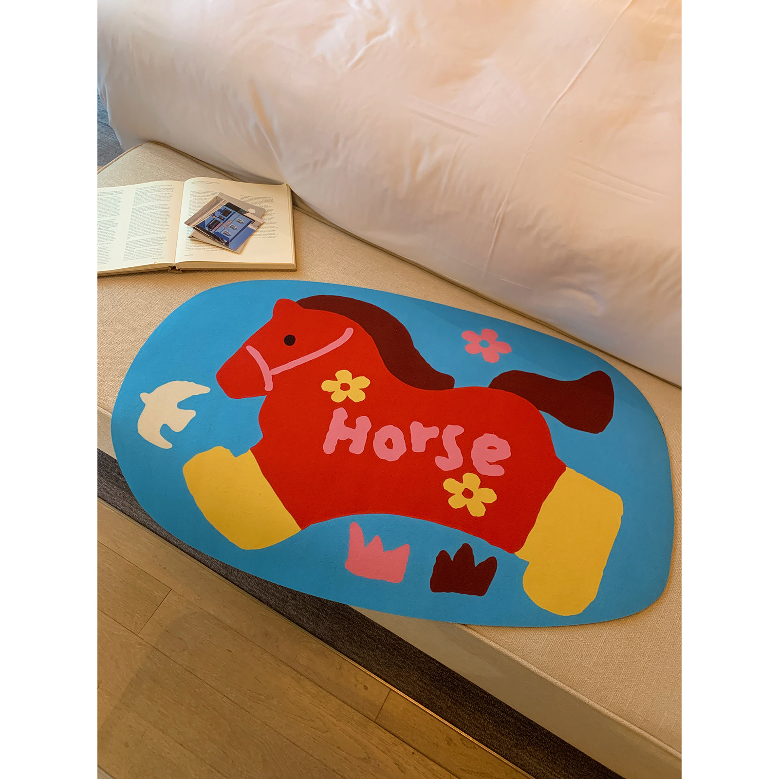 馨帮帮杂货铺 马年卡通可爱硅藻泥吸水地垫卫生间门口防滑踩脚垫,家庭/个人清洁工具,地垫,淘宝优惠券,粉丝福利购,淘宝优惠卷