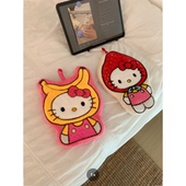 馨帮帮杂货铺 毛巾手帕可爱卡通猫咪厨房擦手巾 卫生间吸水可挂式