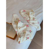 馨帮帮杂货铺 擦发干发巾吸水速干浴帽包头巾家用蝴蝶结干发帽女