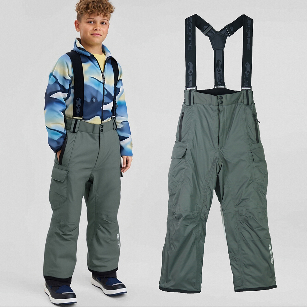 Recco救援芯片儿童专业背带雪裤