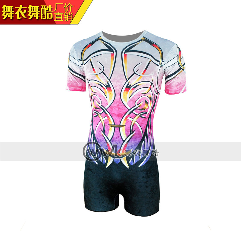 竞技体操服比赛专业男女儿童