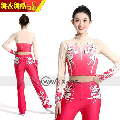 舞衣舞酷健美操比赛服舞蹈比赛服