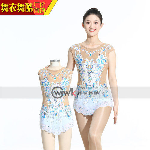 艺术体操花样滑冰儿童舞蹈服