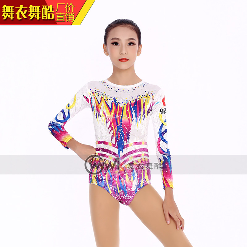 舞衣舞酷竞技体操服学生健美操