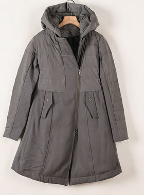 品牌折扣特价剪标正品通勤羽绒服