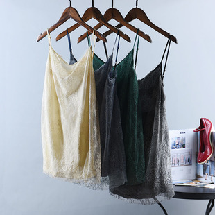 蕾丝吊带背心女内搭外穿打底衫 新款 清仓2019夏季 品牌折扣正品