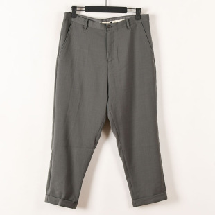 宽松秋冬直筒休闲裤 正品 冬季 羊毛7分裤 男 江南速 靴裤 折扣特价