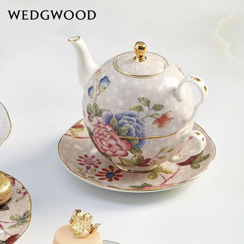 WEDGWOOD一人悦享骨瓷茶具子母壶
