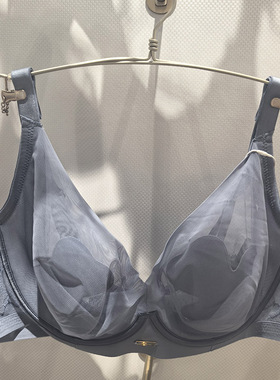 爱慕25春夏简韵内衣女4/4软钢圈薄衬垫大胸显小花瓣文胸AM13A702