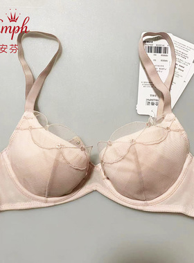 黛安芬专柜正品2023秋新款有钢圈聚拢内衣女蕾丝文胸16R8938