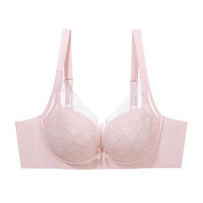 Triumph/黛安芬琉光贝新品文胸女蕾丝无痕承托薄杯内衣V227125