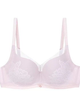Triumph/黛安芬Florale优雅芍药新品大胸内衣女收副乳文胸16-8899