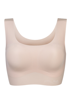 sloggi零感内衣女无痕无钢圈薄杯圆领背心式文胸88-299 88R382