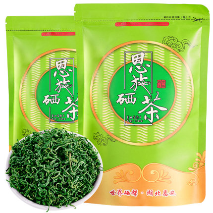2026新茶叶湖北恩施绿茶玉露晒茶特级高山日照绿茶雾绿茶明前浓香