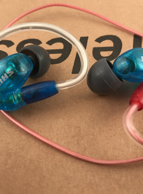 Shure/舒尔 SE215se425音乐耳机入耳式 隔音有线耳机hifi监听耳塞