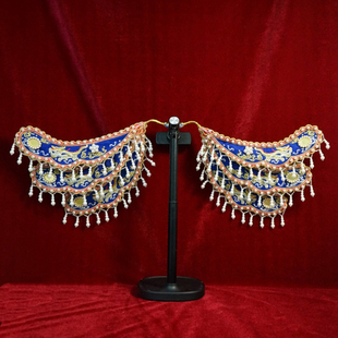 成品 凤冠博鬓diy刺绣龙凤绣片 材料包 六龙三凤 十二龙九凤 流苏