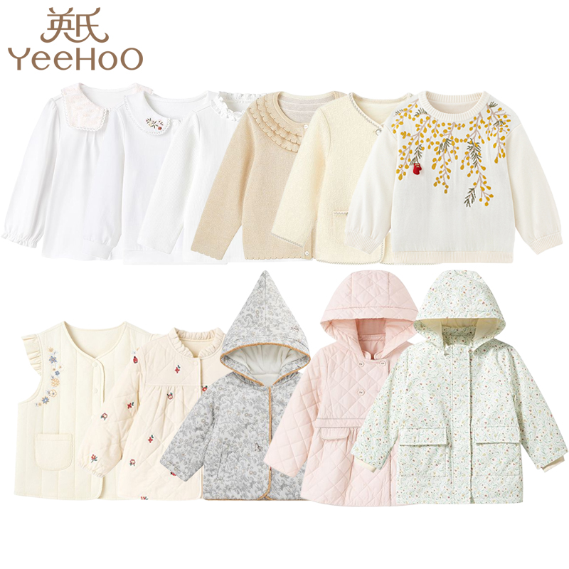 英氏T恤卫衣春秋夹棉毛衣外套