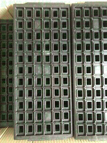 IC芯片  电子元器件 托盘 tray盘 BGA QFP QFN MQFP 14*20 66格