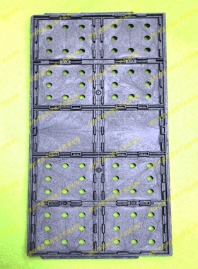 IC托盘 trays盘 BGA55*55mm BJ-R038 SUNRISE 深度4 10格 MPPO