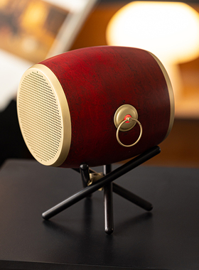 本兮传家鼓新中式铜木声学TWS蓝牙音箱SNTD中国风复古铜鼓